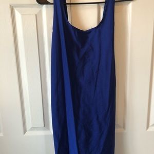 Navy AND Burgundy spandex dress